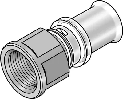 Image de KE Kelit KMW457, KELOX-ULTRAX-W, raccord avec filetage intérieur, 32x1", 1 pièce.