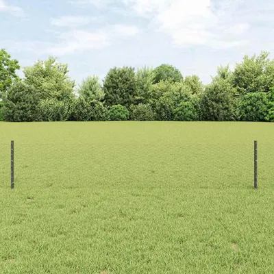 Image de Clôture en fil soudé 10 x 0,4 m (l x h) Acier recouvert de PVC
