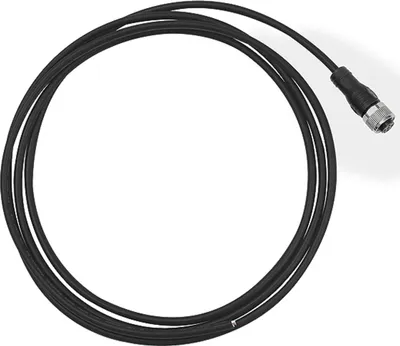 Produktbild von Riegler Anschlussstecker Winkelform, 4-polig, mit PUR-Kabel 5 m