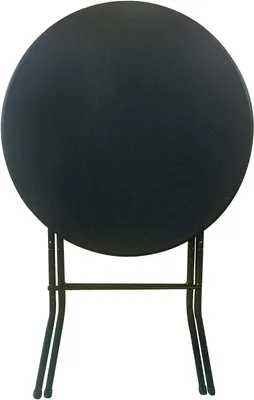 Immagine prodotto di Tavolo pieghevole - Tavolo da bar - Arredamento per esterni - Con struttura in metallo - 80x110 cm - Nero