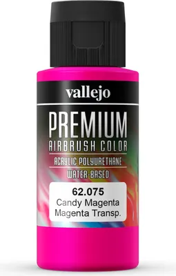 Premium Color Vallejo 62075 Candy Magenta 60ml Airbrush Farbe
