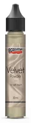 Zdjęcie produktu dla Aksamitny proszek do dekorowania Pentart - beżowa 30 ml