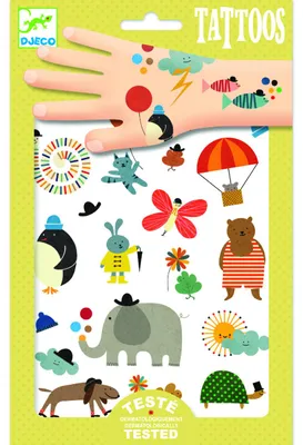 Image de Tatouages Petits objets mignons, Djeco