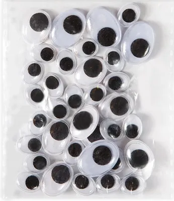 Produktbild von Kreative bewegliche Augen zum Dekorieren von Maskottchen MIX 36 Stück DpCraft