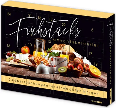 Produktbild von itenga Frühstück Adventskalender Motiv Frühstück Guten Morgen