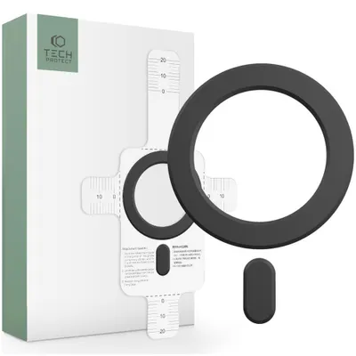 Produktbild von Tech-Protect Magmat Magsafe Universal-Magnetring Schwarz