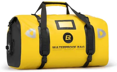 Immagine prodotto di ROCKBROS 100% impermeabile Borsa da moto Borsa da moto circa 55L Giallo DHL