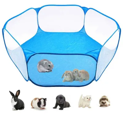 Immagine prodotto di Recinto portatile per animali domestici per piccoli animali, interno/esterno