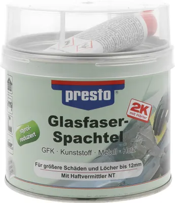 Produktbild von PRESTO Glasfaserspachtel 1000g Dose