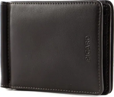 Produktbild von PICARD Kartenetui Geldklammer Brooklyn Clip Wallet Cafe dunkelbraun