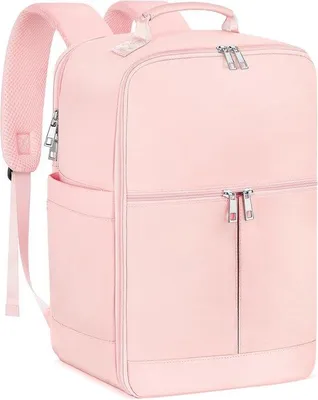 Produktbild von Famanu Handgepäck Rucksack 40x20x25 für Ryanair - Rosa