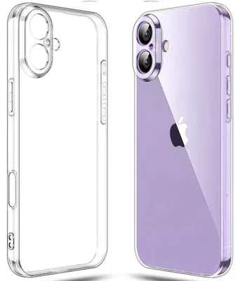 Image de Coque pour iPhone 17 - Protection Silicone Transparent Antidérapante Souple Anti-Rayures