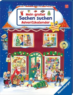 Obrázek produktu pro Adventní kalendář: Obsahuje 24 kartonových obrázkových knížek