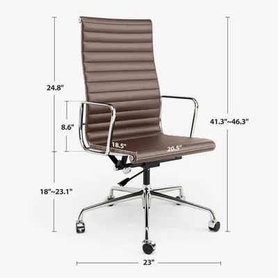 Immagine prodotto di Sedia da ufficio - Sedia girevole - Sedia da ufficio - Sedia da gaming - Sedia ergonomica - Sedia in ecopelle bianca