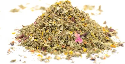 Produktbild von Wilde Kräuter (Kräutertee) - Kräuterteemischung - Tee - lose reine Kräuter - 100g