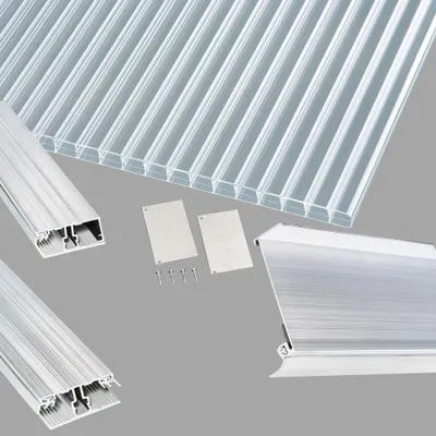 Produktbild von Stegplatten Dacheindeckung Komplettset inkl. Zubehör