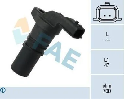 Produktbild von FAE 79318 Kurbelwellensensor Impulsgeber passend für MERCEDES-BENZ B-Klasse (W246, W242)