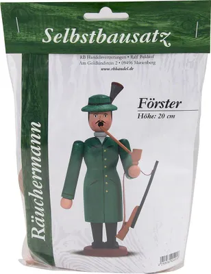 Produktbild von Bastelset Förster (20cm) Räuchermann von Erzgebirge-Palast