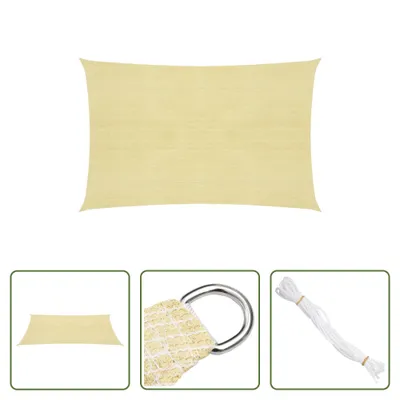Image de The Living Store Store 160 g/m² Beige 2x2,5 m HDPE