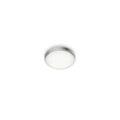 Produktbild von Philips Funktional Doris Deckenleuchte, 17 W, LED, Nicht austauschbare(s) Leuchtmittel, 1700 lm, IP44, Nickel