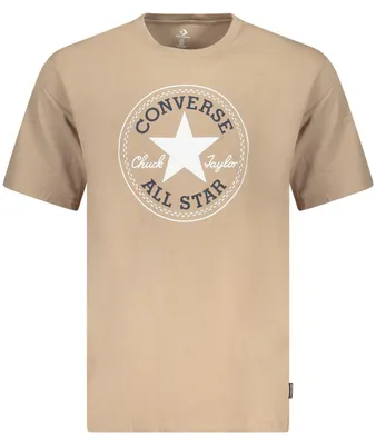 Produktbild von Converse Herren Kurzarm-T-Shirt, Beige