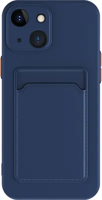 Produktbild von König Design Hülle kompatibel mit Apple iPhone 15 Kunststoff Soft Handyhülle - Handy Case Dunkelblau