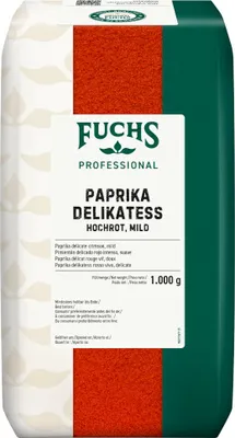 Zdjęcie produktu dla Fuchs Professional Paprika Delikatess high red spicy free 1000g