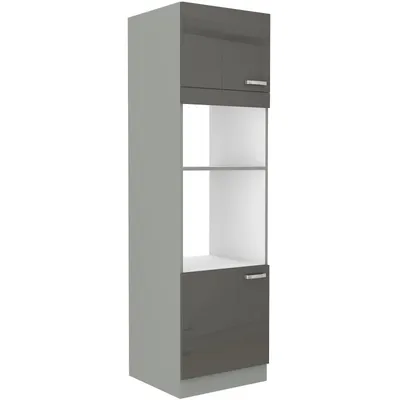 Obrázek produktu pro Skříň na vestavné spotřebiče ULLERIKE - šířka 60 cm, šedá