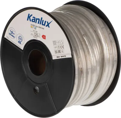 Zdjęcie produktu dla Wąż świetlny LED 30 metrów 2W na 1 metr IP65 GIVRO 38576 Kanlux