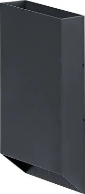 Zdjęcie produktu dla Reflektor zewnętrzny OSRAM, ciemnoszary, ciepła biel, 3000 K, IP54, aluminium, 690 lm, 10 W, wbudowane diody LED, żywotność 25 000 godzin, 220-240 V