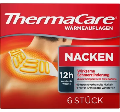 Obrázek produktu pro ThermaCare tepelné polštářky na krk, 6 náplastí