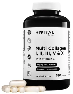 Produktbild von Hydrolysiertes Kollagen (Multi-Kollagen) | 180 Kapseln