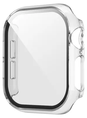 Obrázek produktu pro Pro Apple Watch Series 11 / 10 46mm plastové pouzdro PC Smart Watch + ochranné tvrdé sklo Transparent