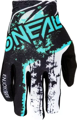 Produktbild von Oneal Matrix Impact Motocross Handschuhe Farbe: Schwarz/Blau, Grösse: 10