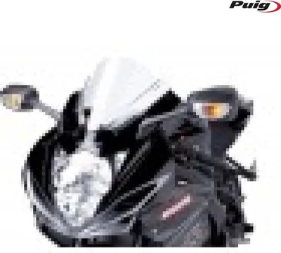 Produktbild von Puig Z-racing Suzuki Gsxr6/750 2011-2017 Sport-windschutzscheibe Schwarz  Schwarz One Size