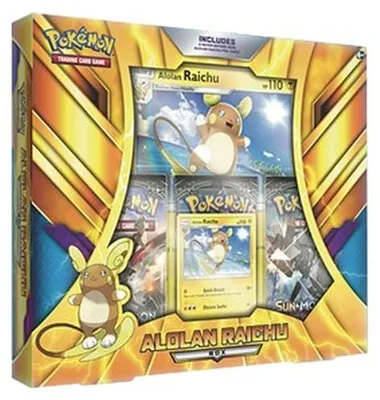 Produktbild von Pokemon Alolan Raichu Box German