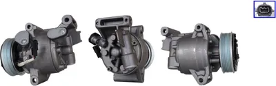 Produktbild von LUCAS ACP01325 Klimaanlage Klimakompressor PAG 100 YF R134a R1234yf für DACIA DUSTER SANDERO II Duster II LOGAN MCV II LOGAN II