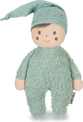 Produktbild von Sterntaler Spielpuppe Maxi, Integrierte Rassel, Für Babys ab der Geburt, 22 x 13 cm, Hellgrün Maxi Single