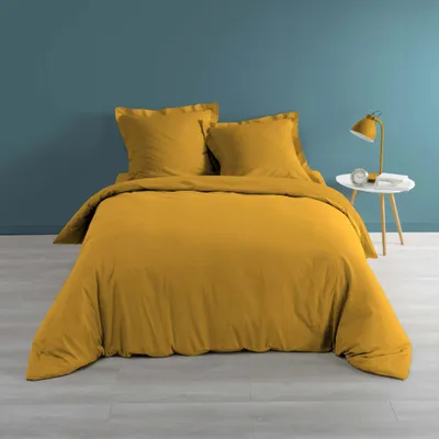 Obrázek produktu pro Povlak na přikrývku PERCALINE, žlutý, 240 x 220 cm