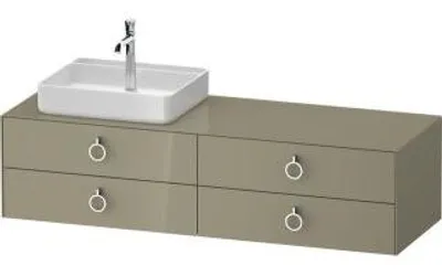 Produktbild von DURAVIT WT4995LH2H20010 Konsolen-WTU wh White Tulip 550x1600x