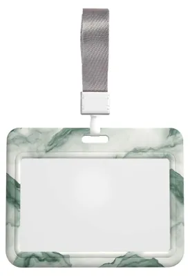 Image de Porte-badges en plastique rigide pour cartes d'identification et badges nominatifs