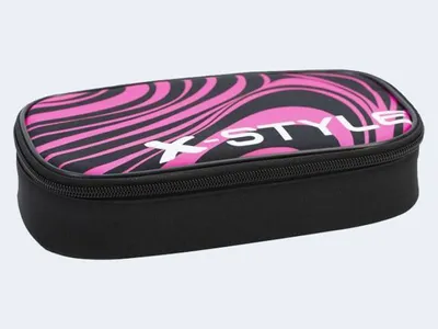 Produktbild von Eberhard Faber Schlampermäppchen schwarz/pink