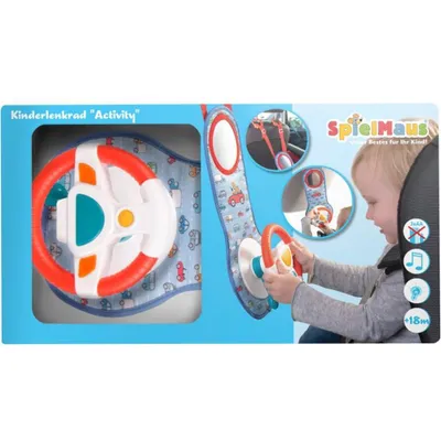 Produktbild von SpielMaus Baby Kinderlenkrad ''Activity''