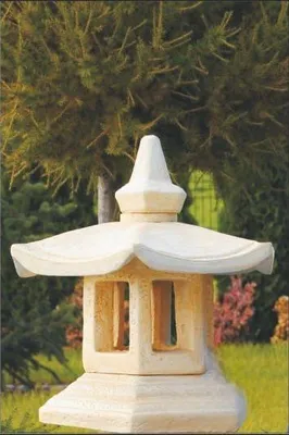 Produktbild von Außenleuchte Laterne Lampe Terrassen Stein Skulptur Leuchte Beleuchtung Garten