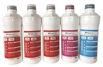 Produktbild von 12-Monats-Set – 5 Ersatzkartuschen für den Aquawater-Wasserspender