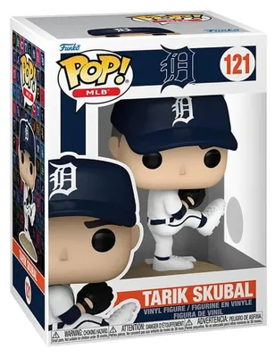 Zdjęcie produktu dla Figurka winylowa MLB POP! Tigers - Tarik Skubal, 9 cm