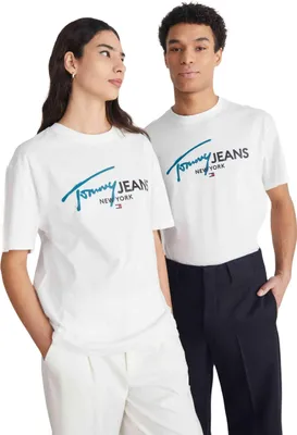 Produktbild von T-Shirt Tommy Hilfiger DM0DM18572YBR für Uni