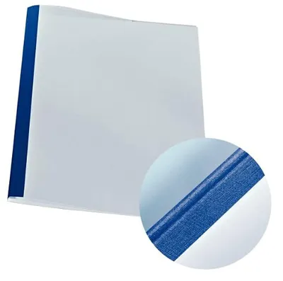 Zdjęcie produktu dla Leitz 177118, A4, Karton, Niebieski, Przezroczysty, 80 g/m², 4 mm, 215 mm