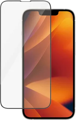 Produktbild von Panzerglass Ultra-Wide Fit Anti-bakterielles gehärtetes Glas für Iphone 14 / 13 Pro / 13