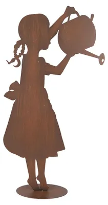 Immagine prodotto di Clayre & Eef figura decorativa bambino 36x12x62 cm metallo marrone